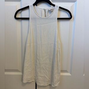 a new day White Tank Top Blouse